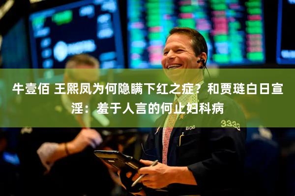 牛壹佰 王熙凤为何隐瞒下红之症？和贾琏白日宣淫：羞于人言的何止妇科病